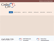 Tablet Screenshot of cardiaccare.info