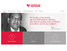 Tablet Screenshot of cardiaccare.com.au